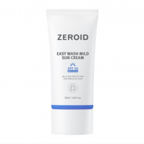 (최신상품)제로이드 이지워시 마일드 선크림 50ml